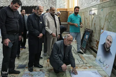 حضور جامعه قرآنی بر مزار شهیدان سلامی و طهرانچی