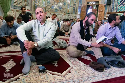 مراسم دعای پرفیض دعای عرفه آستان مقدس امام زاده طاهر
