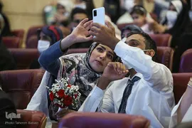 ‎جشن ازدواج ۱۱۴ زوج دارای معلولیت