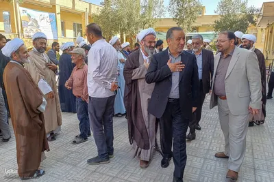 تجمع طلاب حوزه علمیه سمنان در حمایت از مقاومت فلسطین‎