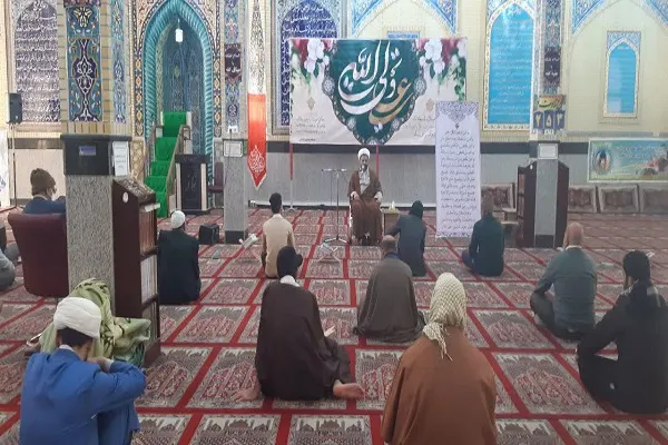 بانوان دیار نخل‌ و آفتاب در اعتکاف رکورد زدند