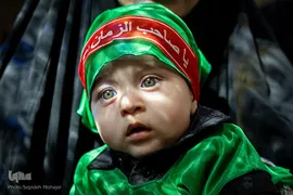 مراسم «شیرخوارگان عاشورایی» در حرم مطهر رضوی