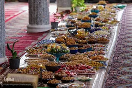 آیین سنتی ۶ امام حسین در شهر بَرزُک کاشان