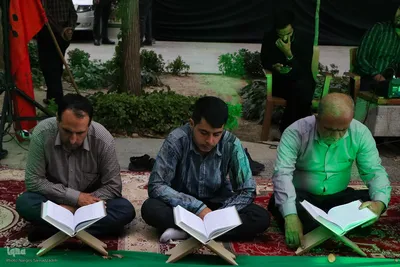 محفل انس با قرآن کریم در چهارباغ اصفهان