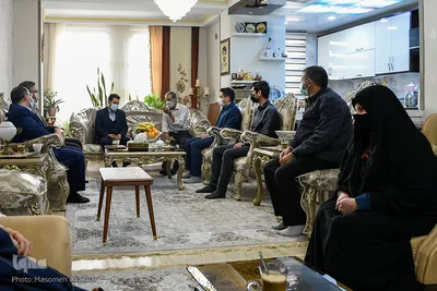 دیدار اعضای جهاددانشگاهی البرز با خانواده شهید دانشجو«مجید قربانی‌پور»