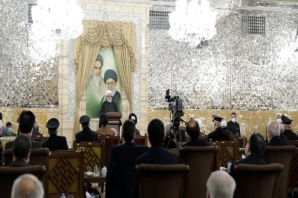 إیران: الشعار الرئيسي للعتبة الرضوية هو 