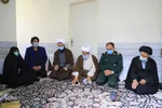 دیدار نماینده ولی فقیه در خراسان‌جنوبی با خانواده شهدای روحانی