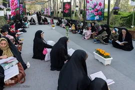 جزءخوانی قرآن درجشنواره لاله‏‎های کرج‎‎