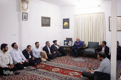 دیدار نمایندگان جامعه قرآنی با خانواده شهید محمدرضا قوام
