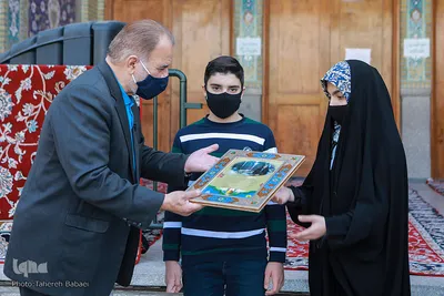 مراسم تجلیل از حافظان مرکز آموزش قرآن آستان مقدس حضرت عبدالعظیم حسنی(ع)