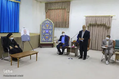 دیدار مدیرکل ورزش خراسان‌جنوبی با حجت الاسلام عبادی
