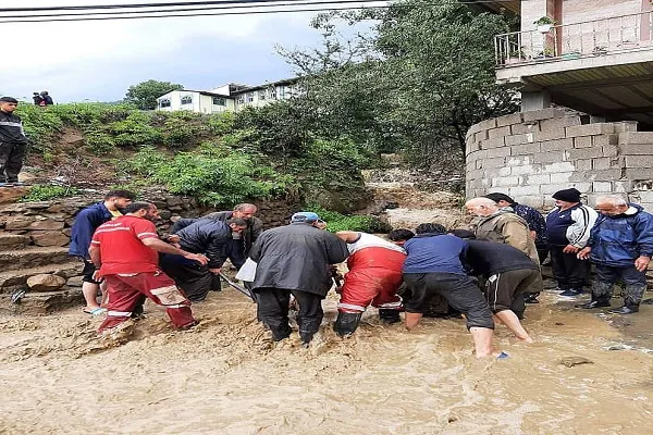 امدادرسانی به ۱۸۴ خانوار متأثر از سیل در ۷ استان / ۳ نفر کشته و ۲ نفر مفقود شدند
