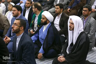 دیدار شرکت‌کنندگان در مسابقات قرآن با رهبر انقلاب