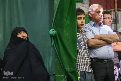 مراسم تعزیه خوانی وداع حضرت علی اکبر(ع)