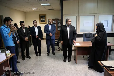 بازدید کریم نجفی برزگر، معاون فرهنگی دانشگاه پیام نور از سازمان فعالیتهای قرآنی دانشگاهیان کشور