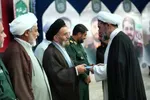 مراسم تکریم و معارفه مسئول جدید دفتر نمایندگی ولی فقیه در سپاه حضرت ابوالفضل(ع) لرستان