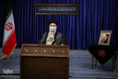 سخنرانی رهبر انقلاب در ارتباط تصویری با جلسه هیئت دولت