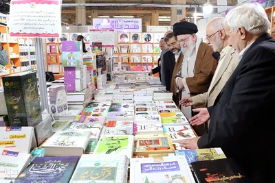 بازدید از سی‌وپنجمین نمایشگاه بین‌المللی کتاب تهران