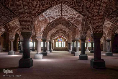 افراشته فیروزه‌ای؛ مسجد جامع شهر تبریز