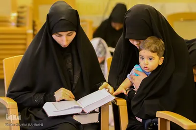 آیین جزء خوانی قرآن کریم مسجد حاج آقا صابر/عکاس:زهرا بهرامی 