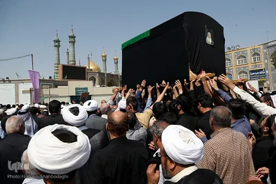 تشییع پیکر «آیت الله حسینی شاهرودی»