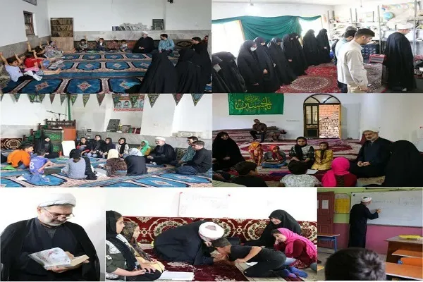 فعالیت گروه جهادی علویون دانشگاه مازندران در مناطق محروم بهشهر