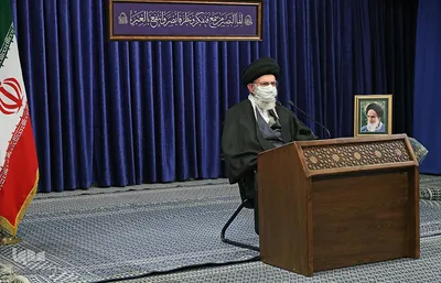 ارتباط تصویری رهبر انقلاب با جمعی از مردم آذربایجان شرقی