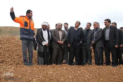 بازدید وزیر راه از مناطق سیل زده چهارمحال و بختیاری