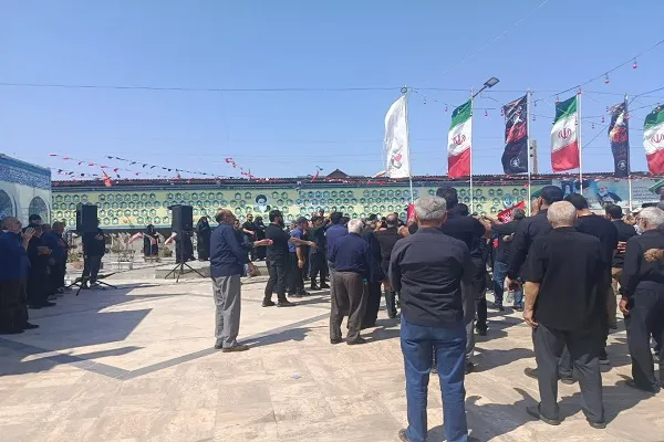 راه پیمایی جاماندگان اربعین حسینی در بابلسر