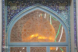 حرم کریمه اهل بیت(ع) در شب عید غدیر