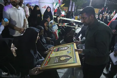 مراسم بزرگداشت سردار سر لشکر شهید غیب پرور در شب هشتادونهم اقتدار