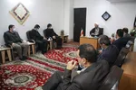 دیدار معاون هماهنگی و امور مجلس جهاددانشگاهی با نماینده ولی فقیه در استان سمنان‎‎