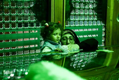 غبارروبی حرم حضرت عبدالعظیم حسنی(ع)