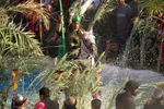 مراسم خیمه‌سوزان و مقتل‌خوانی در خمینی‌شهر اصفهان
