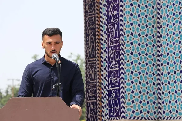 آیین گرامی‌داشت مقام والای شهدای خدمت در جوار بارگاه شهدای گمنام دانشگاه مازندران