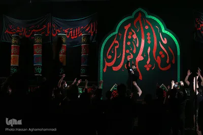 مراسم عزاداری شب چهارم محرم در هیئت میثاق با شهدا در دانشگاه افسری امام علی(ع) تهران