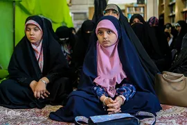 چهارمین آیین عمامه‌گذاری شماری از طلاب و همچنین جشن حفظ کل قرآن کریم گروهی دیگر از طلاب مدرسه علمیه دارالسلام