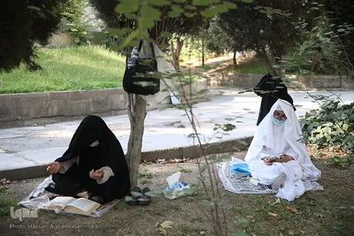 مراسم معنوی قرائت دعای «عرفه» در دانشگاه تهران