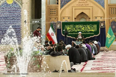 محفل انس و تفسیر قرآن در مسجد جامع شهدا شیراز