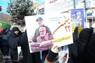 راهپیمایی یوم الله ۲۲ بهمن در تبریز