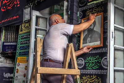 سیاه پوشان هیات جوانان بنی هاشمی شیراز