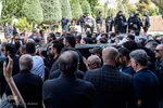 مراسم خاکسپاری پیکر منوچهر اسماعیلی در بهشت سکینه کرج