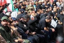 تشییع پیکر ۶۰ شهید اقتدار در تهران