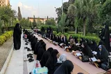 عکس | مراسم جزء‌خوانی قرآن در پارک شهر گرگان