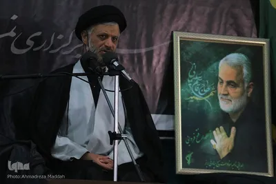 چهلمین روز درگذشت آیت‌الله فقیه در نی ریز فارس‎‎