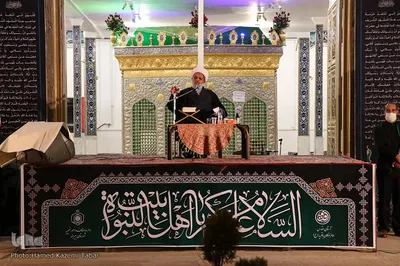 نجوای شبانه با خداوند _ امامزادگان باقریه بیرجند