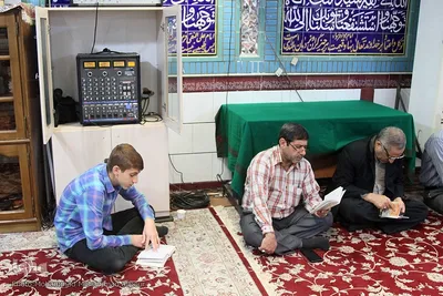 آرزوی انتظار در حسینیه شهید «آل‌ مبارک» اهواز