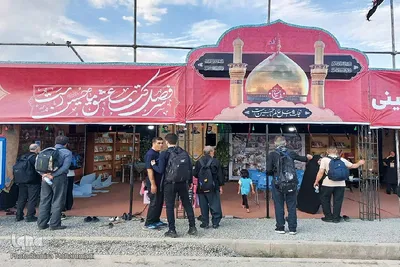 موکب «کتابخانه حسینی» در مرز تمرچین پیرانشهر‎