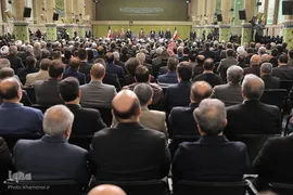دیدار مسئولان نظام و سفرای کشورهای اسلامی با رهبر معظم انقلاب اسلامی