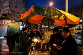 بارش باران در تهران